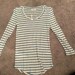 Madewell 3/4 sleeve scoop neck knit